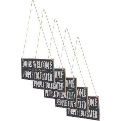 Ensemble de 5 lettres en bois à suspendre, panneaux décoratifs pour magasins, idéal pour les fêtes. (1/5)
