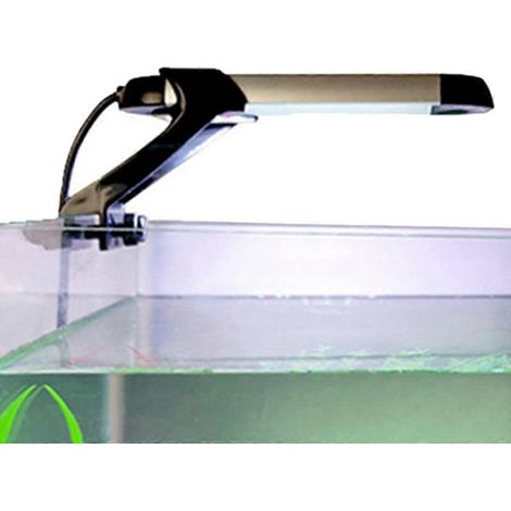Lampe LED à pince en alliage d'aluminium pour aquariums USB, idéale pour les petits aquariums. (1/5)