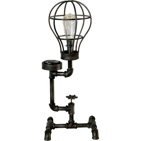 LED percorso solare giardino lampada di illuminazione lampada da terra in stile Tubature dell'acqua Disegno Industriale 507.094