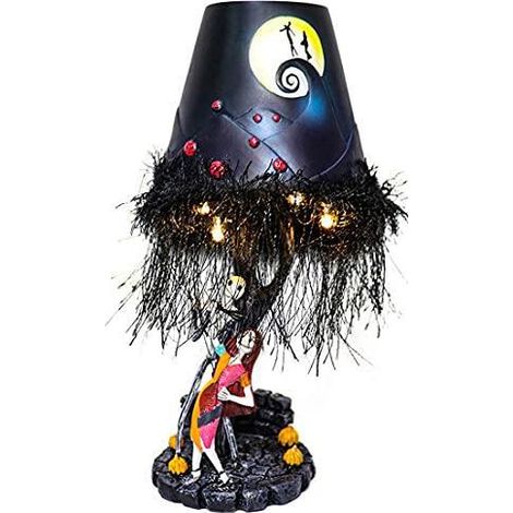Lampe de table Halloween monstre lumineux, veilleuse décorative ambiance festive (1/3)
