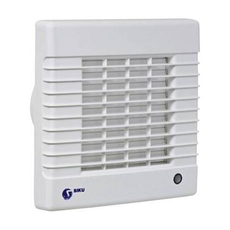 SIKU 100 AZL Aspiratore a parete 98 m³/h 10 cm (1/5)