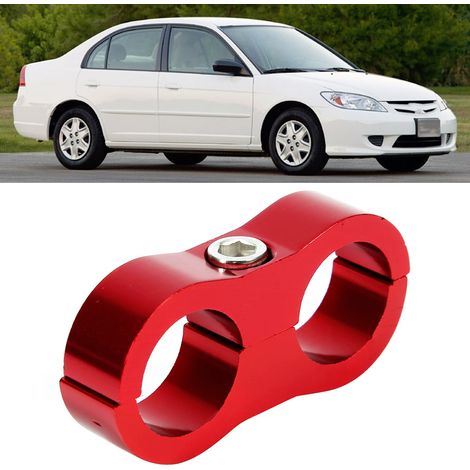 Tuyau séparateur d'huile carburant eau AN10 rouge, raccord diviseur automatique, accessoire auto haute performance, tube de distribution essence, connecteur 3 voies, kit circuit lubrification, pièce m (1/5)