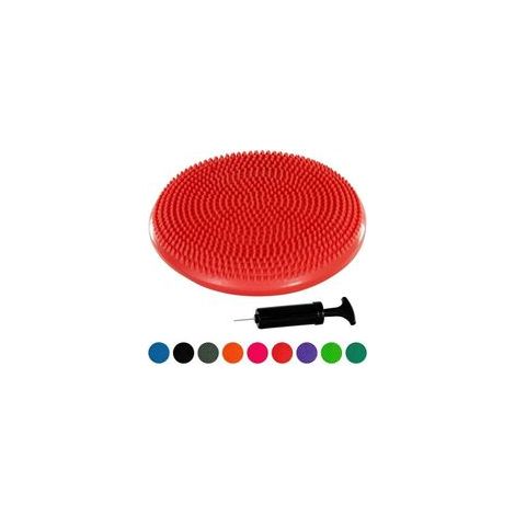 (Rouge)Coussin d'équilibre et d'assise gonflable MOVIT - Rouge - Pour exercices de renforcement et posture (1/4)