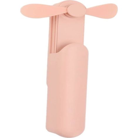 HOXILEELEO - Ventilateur portatif de type tour penchée pour les voyages (rose, 1 paquet) (1/5)