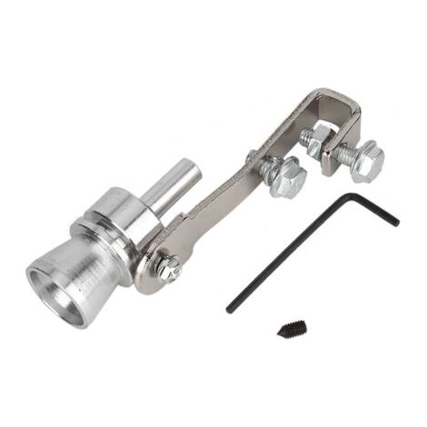 Sifflet D'échappement, Valve de Réduction de Pression de Tuyau D'échappement, Valve Universelle de Réduction de Pression D'échappement de Type Klaxon D'alliage D'aluminium de (M). (1/5)