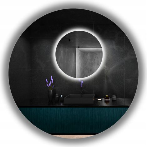 Runder LED-beleuchteter Spiegel FI 100, wasserdicht (IP67) für Badezimmer (1/5)