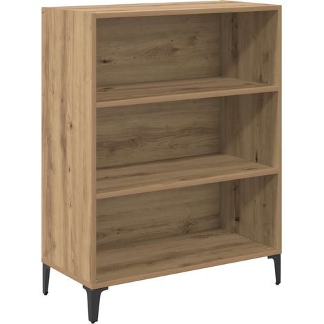 Aparador Roble artisan 69,5 x 32,5 x 90 cm Madera de ingeniería vidaXL (1/5)