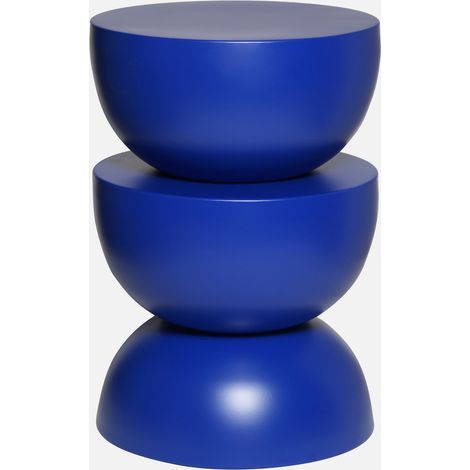 Mesa auxiliar o mesita de metal