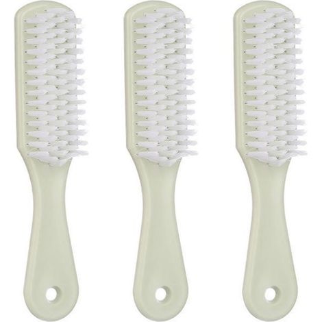 Brosse à bottes avec manche en plastique confortable, brosse de nettoyage douce pour chaussures