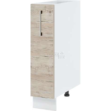 Meuble range épice Bellissi Noyer Blanchi L 20 cm