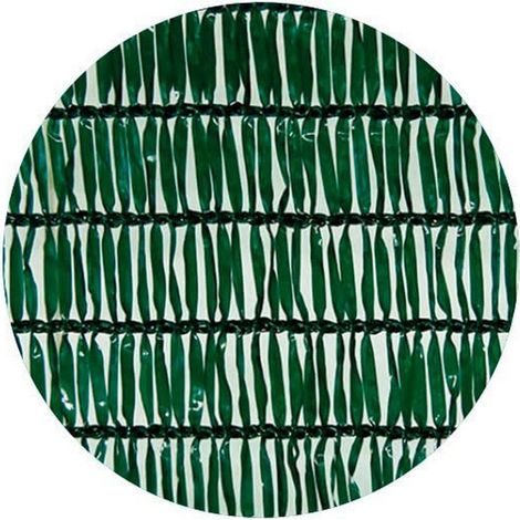 Malla de ocultación verde 90 g/m² 1,5 x 50 m (1/2)