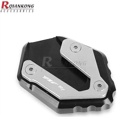 CNC-gefräste Seitenständerverlängerung für Yamaha YZF-R7 YZFR7 YZF R7 2022 2023 – silber11