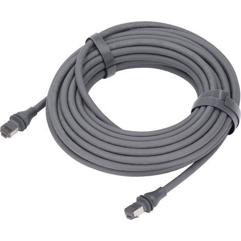 Câble de remplacement 22,9 m pour satellite Gen 3, rallonge Ethernet 1200 Mbps, gris, étanche, 75 ft (1/5)