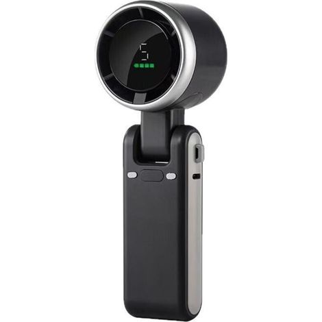 Mini Portable Rechargeable Fan, 5 High Speeds, Adjustable, 3600mAh, Travel Fan, Travel Fan, Turbo Fan, Neck Fan