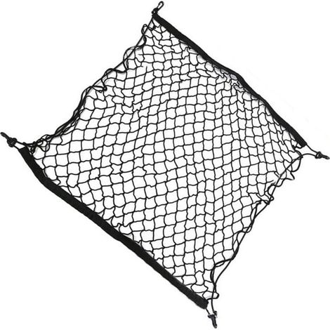 Filet à bagages universel pour toit de coffre de voiture, filet de rangement pour isolation des débris, poche 70x70cm (1/5)