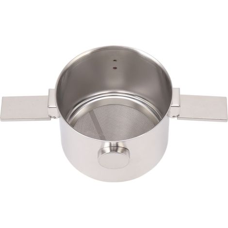 Tragbarer Kaffeefilter für Pour-Over-Kaffee, faltbar, wiederverwendbar, Edelstahl, Kaffeefilter mit langsamem Durchfluss, für Reisen, Camping, Büro (1/5)
