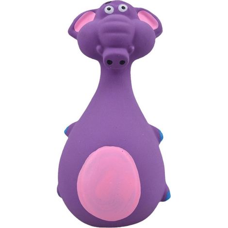 Jouet à Mâcher Interactif - Couineur en Latex Non Toxique - Pour Chiens Intérieurs et Extérieurs - 13 x 6 cm - 1 Pièce (1/5)
