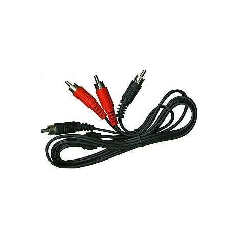 Cinch-Verbindung 1,5m Stereo Stecker/Stecker