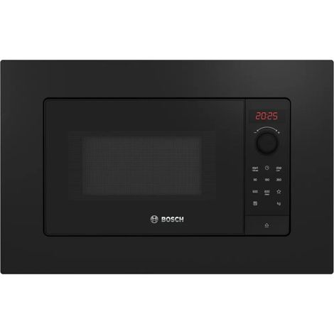 Mikrowelle. 38 cm. 800 w. Reinigungsprogramm. Rotes display. Schwarz. - Bosch - BFL623MB4