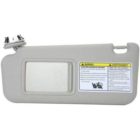 Pare-soleil côté conducteur gauche 74320-42501-B2 adapté pour RAV4 2006-2009 gris