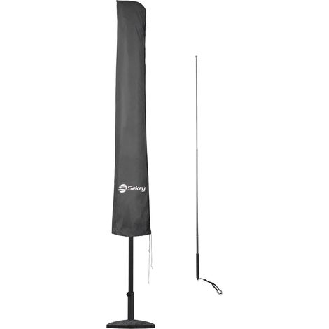 Sekey Sonnenschirm-Schutzhülle Sonnenschirm Schutzhülle Wasserdicht Abdeckung Abdeckhaube Schutzhaube, für Ø 350 cm und 300 x 200 cm Sonnenschirm (1/5)