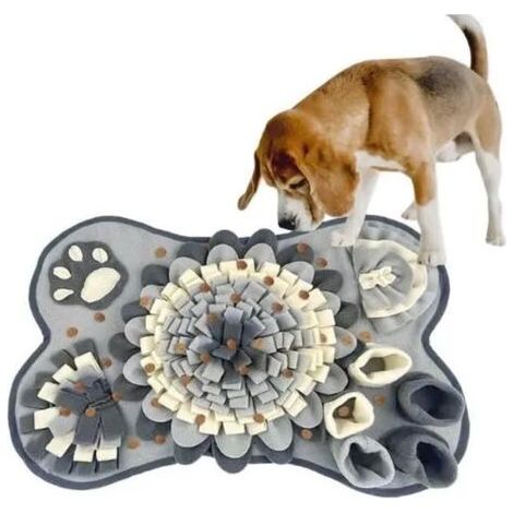 Tapis pour animaux, - 64x43cm - antidérapant - lavage en machine - activités intérieures et extérieures, tapis Slow Food résistant (1/4)