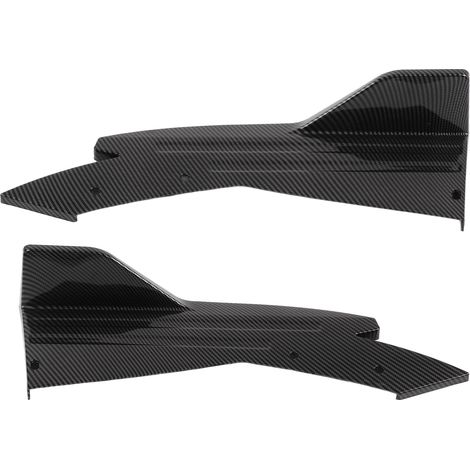Spoiler de pare-chocs arrière, diffuseur, cache canard, style carbone, kit carrosserie universel (1/5)