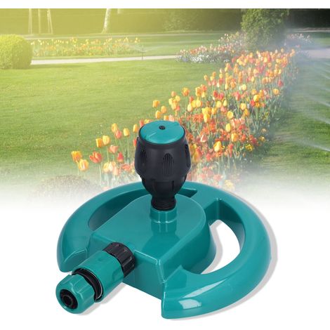 Automatischer, um 360 Grad drehbarer Regner zur Bewässerung von Rasenflächen und Gärten, der zur Kühlung von Gemüse entwickelt wurde und sich für Landwirte eignet. (1/5)