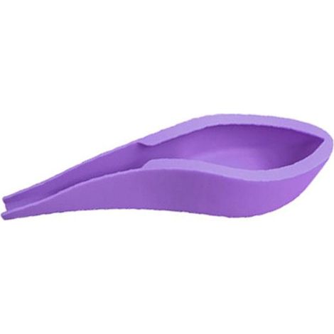 Urinoir féminin portable avec sac, support pour urination, urinoir féminin en silicone pour les voyages en extérieur, violet (1/4)