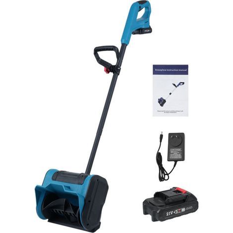 Pelle à neige sans fil, 21 V, souffleuse à neige sans fil 4 Ah, souffleuse à neige avec batterie & Chargeur (1/4)