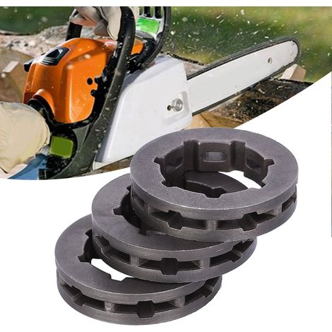 Lot de 3 pignons 3/8 po 7 dents 68210 compatibles avec STIHL 030 031 032 038 041 044 046 064066 MS361 MS362 MS440 (1/5)