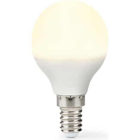 Led lampe e14 g45 49 w 470 lm 2700 k varm vit matt 1 m (1/3)