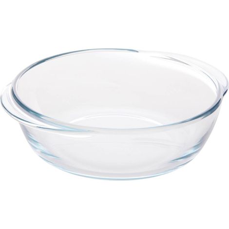 Plato de cristal redondo de 20 cm - 5five