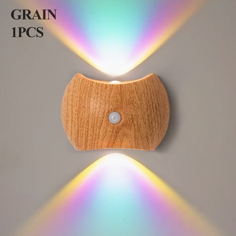 Intelligente Sensorwandleuchte, wiederaufladbare magnetische Wandleuchte, Nachttischlampe, USB-Flurleuchte, verstellbares Nachtlicht, Treppenhauswandleuchte, Ambientebeleuchtung für Terrasse und Garte