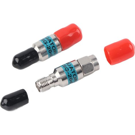 Atténuateur coaxial RF SMA-JK mâle vers femelle 2W 6GHz 50Ω 1-30dB (20dB) (1/5)