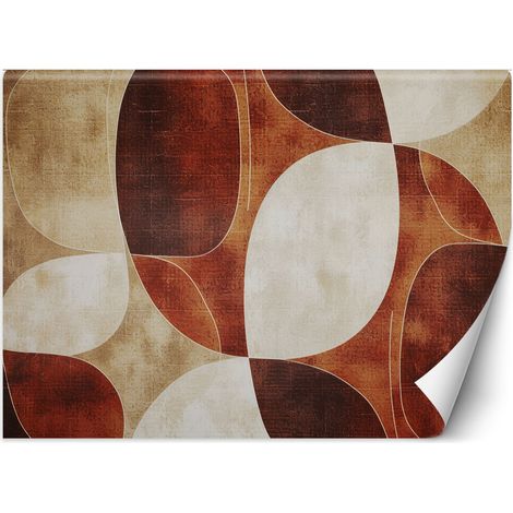 Papier peint Formes abstraites marron 400x280 (1/5)