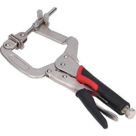 Serre-joint pour trous de poche 2 en 1 : rotation à 180°, haute dureté, poignée antidérapante, serre-joints pour bois (1/5)