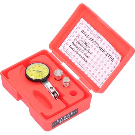 Indicateur à cadran de 32 mm, haute sensibilité, à levier, avec sonde rubis 0‑0,8 mm (1/5)
