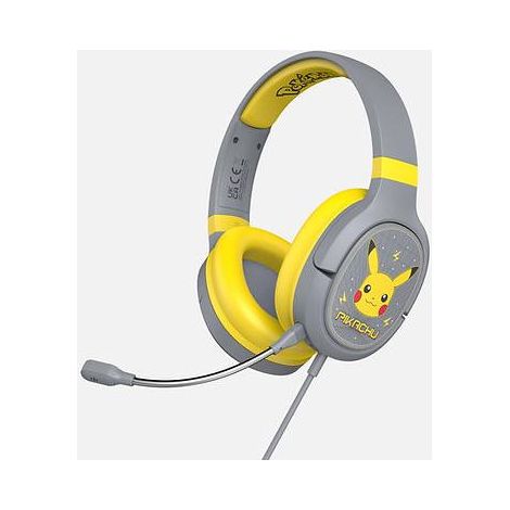 OTL Technologies Pokémon PK0862 Kopfhörer & Headset Kabelgebunden Kopfband Gaming Grau, Gelb (1/5)