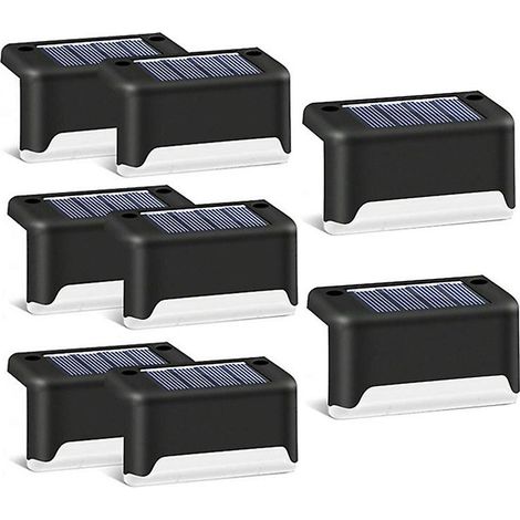 Applique murale solaire LED extérieure étanche pour jardin, escalier, terrasse ou balcon. (1/5)