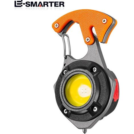 Lampe porte-clés multifonctionnelle portable haute intensité - Chargement rapide USB-C - Grande capacité - Autonomie ultra-longue - (1/5)