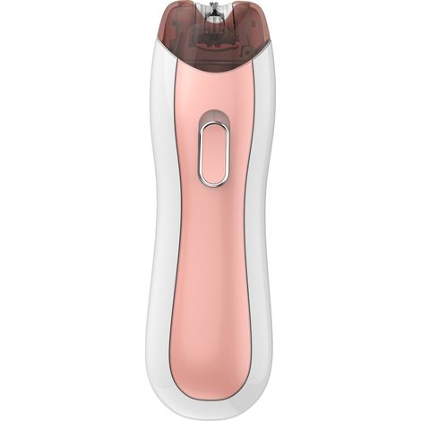 Rasoir électrique pour femmes, tondeuse – Rasoir électrique pour femmes pour les jambes et les aisselles, épilateur pour l'épilation féminine, rose (1/4)