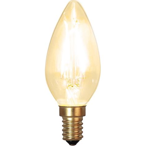 Star Trading Ampoule LED 'Soft Glow', E14, bougie, 1,5W, 120lm, blanc chaud