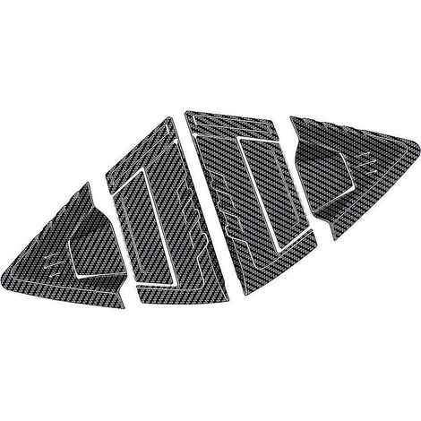 Garniture de volet triangulaire en fibre de carbone pour lunette arrière de voiture Vezel 2021-2022 (côté vitre) (1/4)