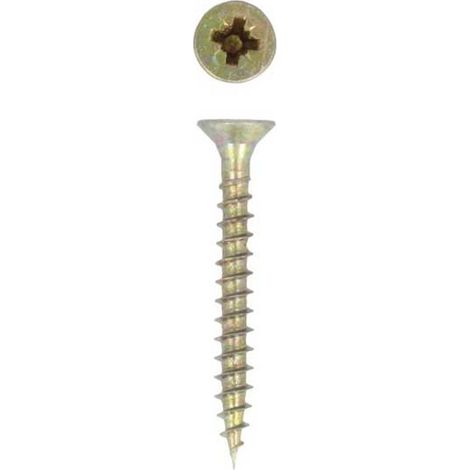 Tirafondo Cabeza Plana Ø 3.5 x 30mm