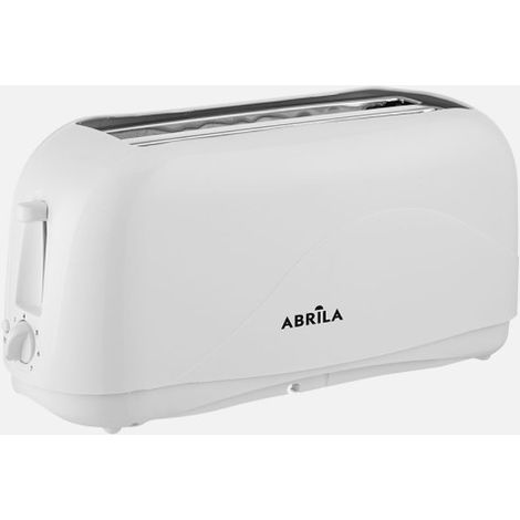 Tostador pan alagon 1300w blanco 7niv.tostado 2ranuras apag.autom.descongelacion,recalentar.18,5x38,5x16cm