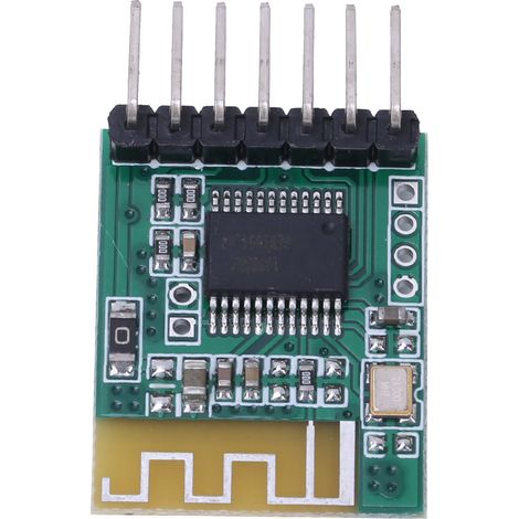 Récepteur audio sans fil stéréo Bluetooth 3.3V, module amplificateur DIY pour montage électronique, compatible avec cartes de développement, kit bricolage audio, entrée stéréo, faible consommation, 5V (1/5)