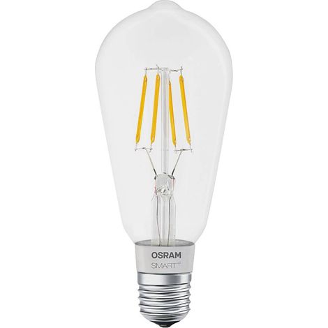 Lampadina LED Classe energetica: A+ (A++ - E) OSRAM Filament Edison E27 Dimmable 4058075091146 E27 Potenza: 5.50 W Bi (1/4)