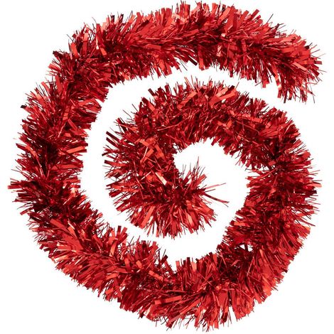 Boa guirnalda de Navidad 150x8x2m rojo - Atmosphera créateur d'intérieur