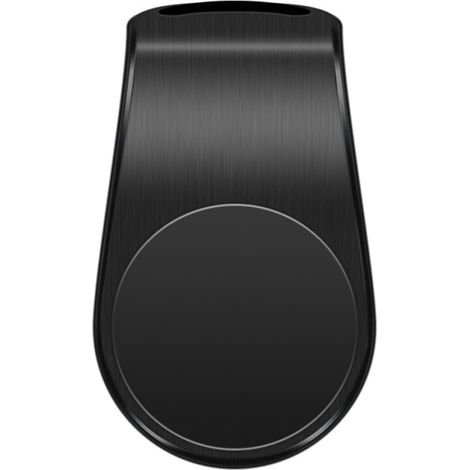 Support magnétique pour téléphone de voiture, rotatif à 360°, réglable, utilisation à une main, fixation robuste par pince à valve (1/5)